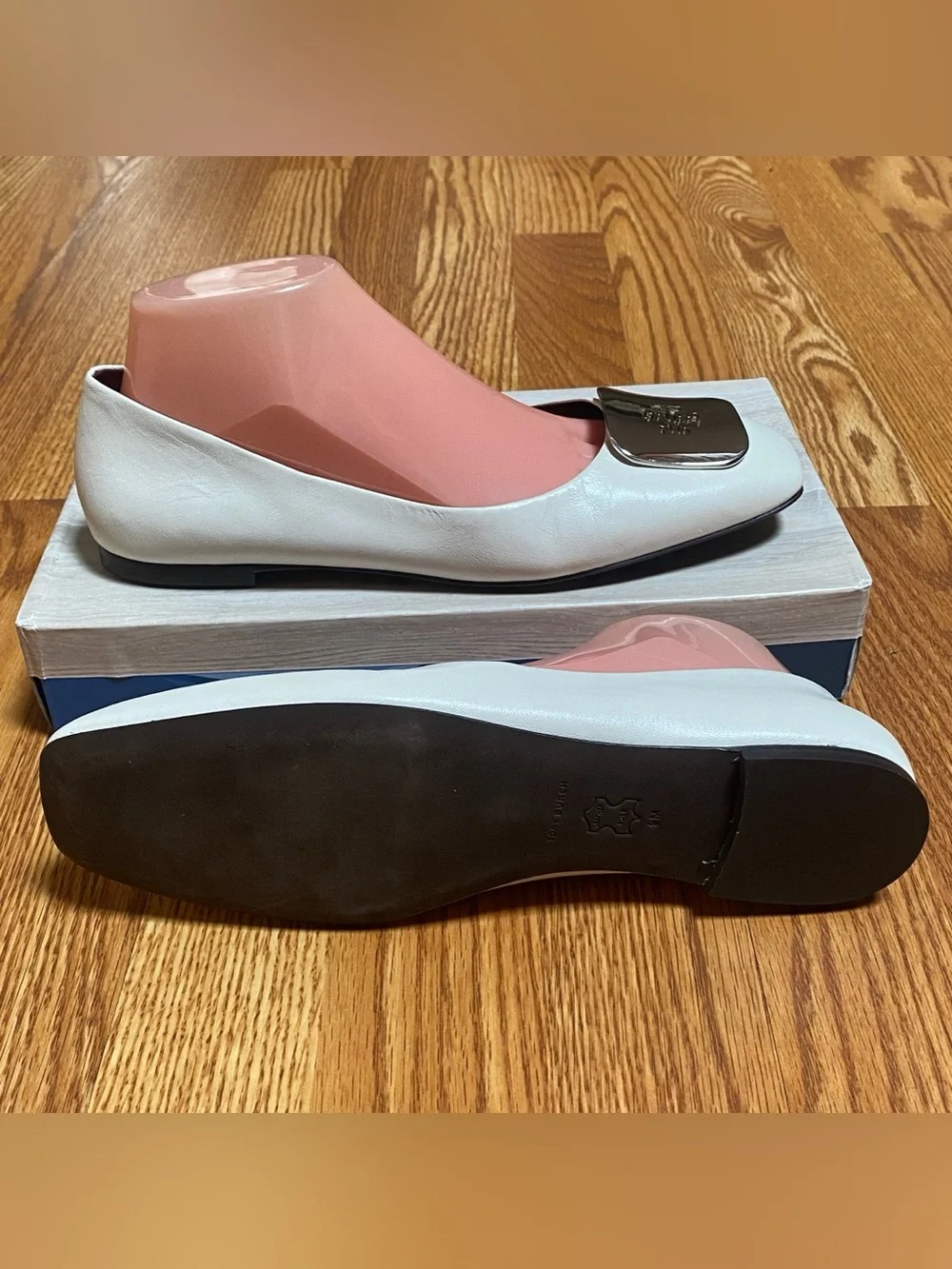 Tory Burch Georgia leather ballet flats